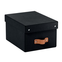 2 cajas montables 7l negro Leitz 61470095