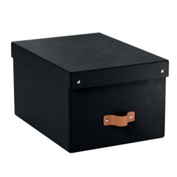 2 cajas montables 17l negras 61490095