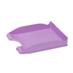 Bandeja portadocumentos violeta pastel Faibo 93-36