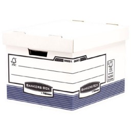 Pack de 2 contenedores de archivos Azul