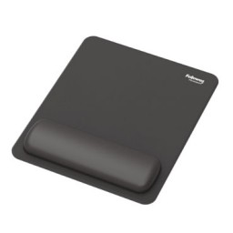 Alfombrilla con reposamuñecas Breyta negra 100142555