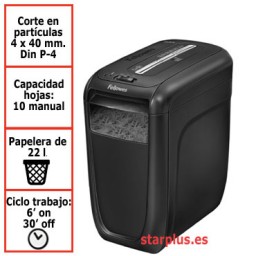 Destructora papel Fellowes 21Cs uso moderado 4360201