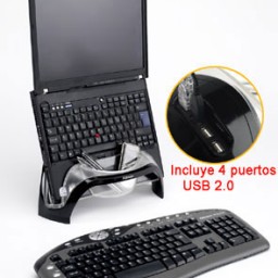 Soporte portátil con 4 USB Fellowes &8020201