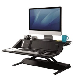 Estación de trabajo Sit-Stand Lotus DX Negro