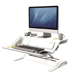 Estación de trabajo Sit-Stand Lotus DX Blanco