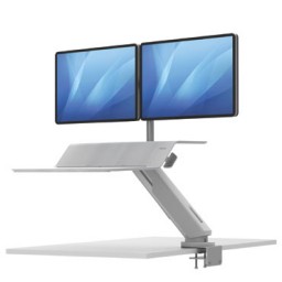 Estación de trabajo Sit-Stand Lotus RT Blanco doble