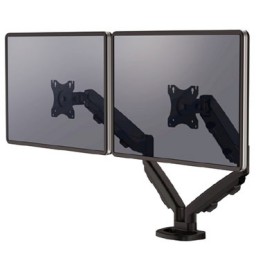 Brazo para monitor doble EPPA Negro