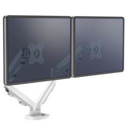 Brazo para monitor doble EPPA Blanco