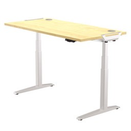 Tablero mesa elevable 100 cm. arce Fellowes