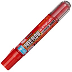 Rotulador para pizarra Free Flow rojo Office Box S510R