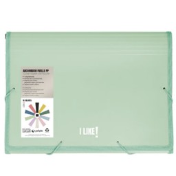 Clasificador 13 posiciones verde claro Like Grafoplás 02963521