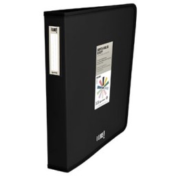 Carpeta anillas Like A-4+ negro Grafoplás 30121710