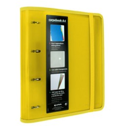 Carpeta Carpebook Multiline amarilla Grafoplás 8810060