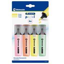 PQ4 marcador fluorescente pastel Ingraf  333496