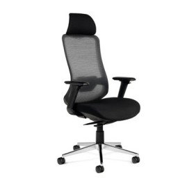 Silla oficina sincronizada 933 negra Rocada RD-933V26-4