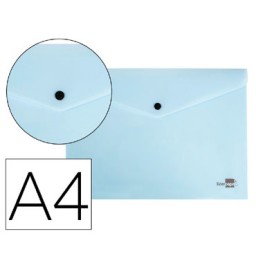 Dossier broche PP Din A-4 celeste opaco Liderpapel 11287