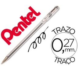 Bolígrafo Superb BK 77 negro Pentel BK77-C