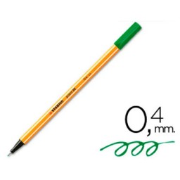 Rotulador Point 88 verde Stabilo 88/36
