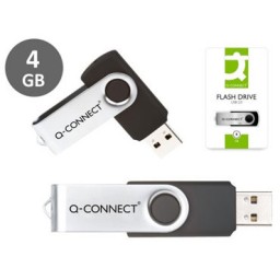 Memoria USB Flash 4 GB Q-Connect