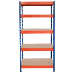 Estantería metálica 90x180x45cm. 5 estantes