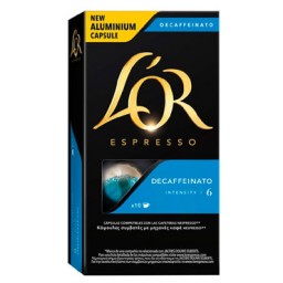 CJ10 monodosis café Marcilla L'Or espresso Decaffeinato
