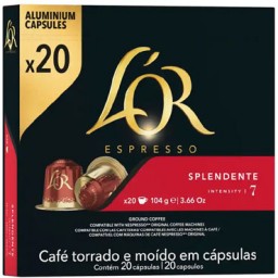 CJ10 monodosis café Marcilla L'Or espresso Splendente