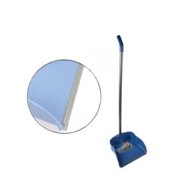 Recogedor con perfil de goma 23 cm con palo