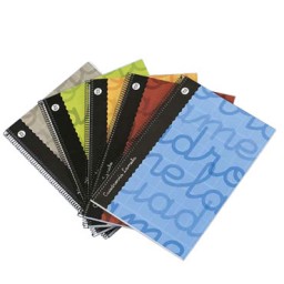 5 cuadernos azul 80 hojas 4º C/4 mm. Lamela