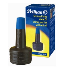 Tinta tampón sellar azul 28 ml. Pelikan 351213