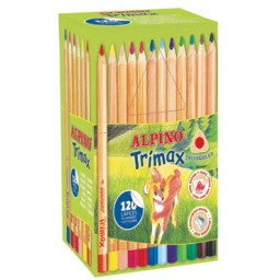 120 lápices de color Trimax Alpino AL000377