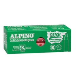 12 lápices color carne Maxi Alpino