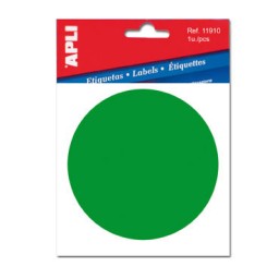 Etiqueta punto verde 114x114 mm. Apli