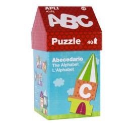 Puzzle Casitas ABC Apli 14805