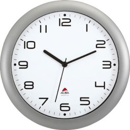 Reloj analógico Clásico ø38 cm. gris Alba