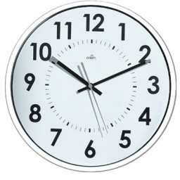 Reloj analógico ø30 cm. blanco