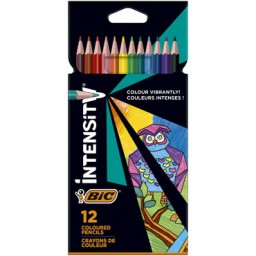 12 lápices de color Intensity Up BIC 9505272