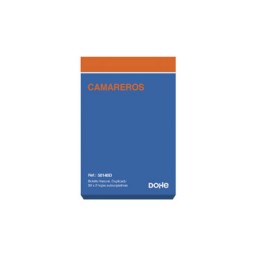 Talonario CAMAREROS bolsillo Dohe 50140D