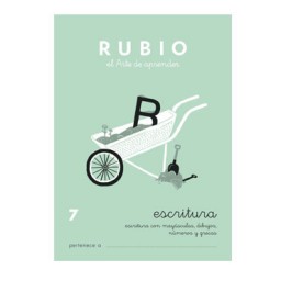 Cuaderno Rubio A5 Escritura Nº 7