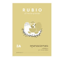 Cuaderno Rubio A5 Operaciones y Problemas Nº 3A