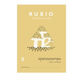 Cuaderno Rubio A5 Operaciones y Problemas Nº 2