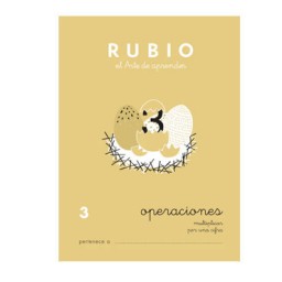 Cuaderno Rubio A5 Operaciones y Problemas Nº 3