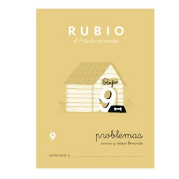 Cuaderno Rubio A5 Operaciones y Problemas Nº 9