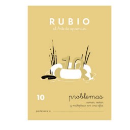 Cuaderno Rubio A5 Operaciones y Problemas Nº10