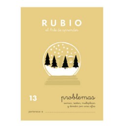 Cuaderno Rubio A5 Operaciones y Problemas Nº13 12602055