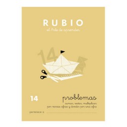 Cuaderno Rubio A5 Operaciones y Problemas Nº14 12602056