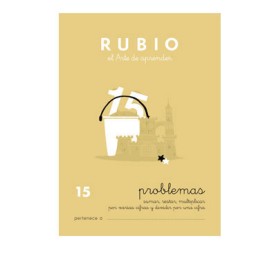 Cuaderno Rubio A5 Operaciones y Problemas Nº15