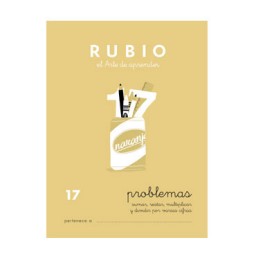 Cuaderno Rubio A5 Operaciones y Problemas Nº17 12602059