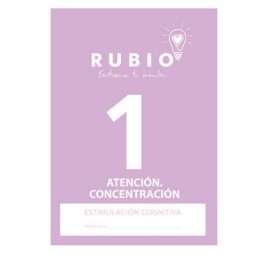 Cuaderno Rubio A4 Estimulacion cognitiva Atención Nº 1 12602104
