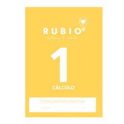 Cuaderno Rubio A4 Estimulación Cognitiva Cálculo Nº 1 12602107