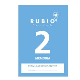 Cuaderno Rubio A4 Estimulación Cognitiva Memoria Nº 2 12602108